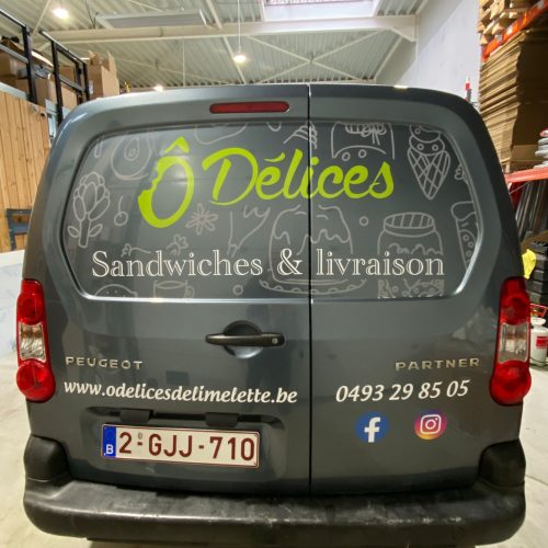 O Delices - fourgon back